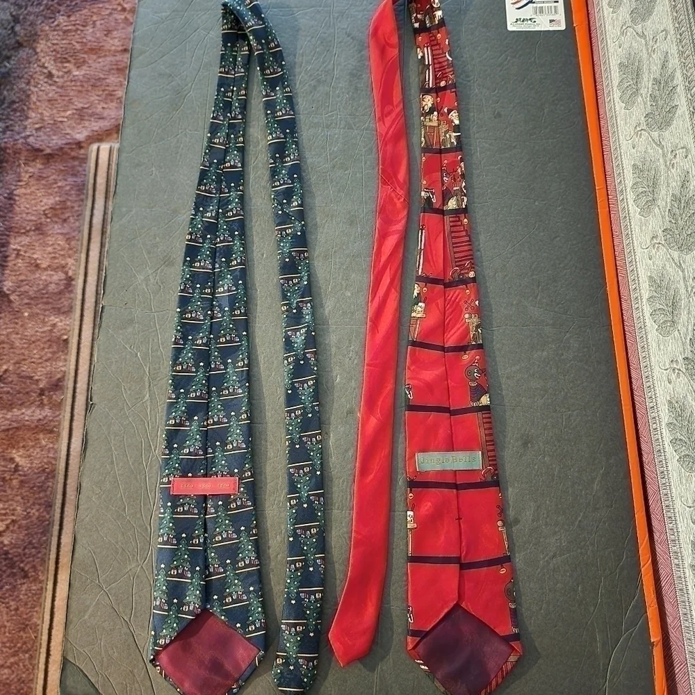 Unbranded christmas ties